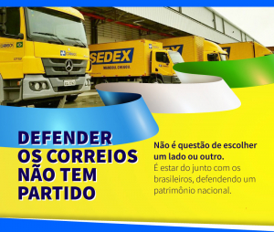 Leia mais sobre o artigo Defender os Correios não tem partido
