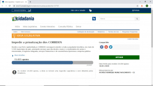 Leia mais sobre o artigo Chegamos aos 15.000 apoios contra a privatização