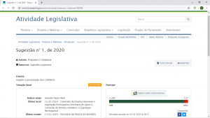 Leia mais sobre o artigo Dizer ‘SIM’ para a Sugestão Legislativa 1/2020 é praticar o associativismo