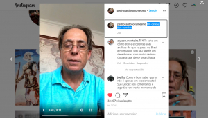 Leia mais sobre o artigo Ator Pedro Cardoso publica depoimento em apoio aos Correios