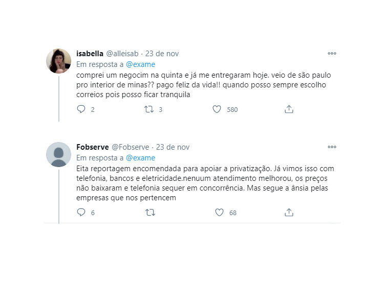 No momento, você está visualizando Campanha contra os Correios está mostrando que há muita gente a favor da empresa