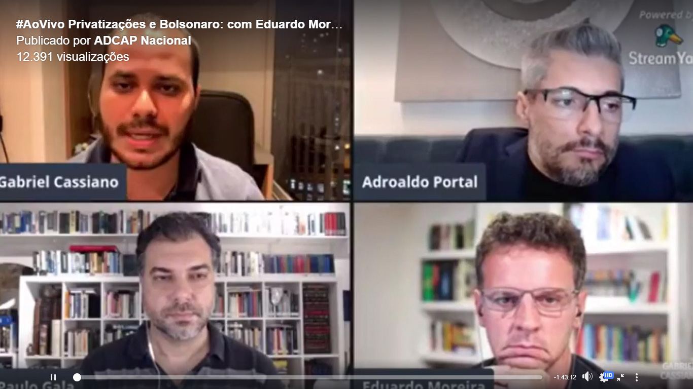 No momento, você está visualizando Live sobre as privatizações, com apoio da ADCAP Nacional