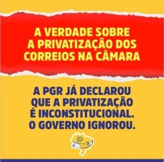 No momento, você está visualizando Cidades de MG contra a privatização dos Correios reúnem mais de 9,7 milhões de pessoas