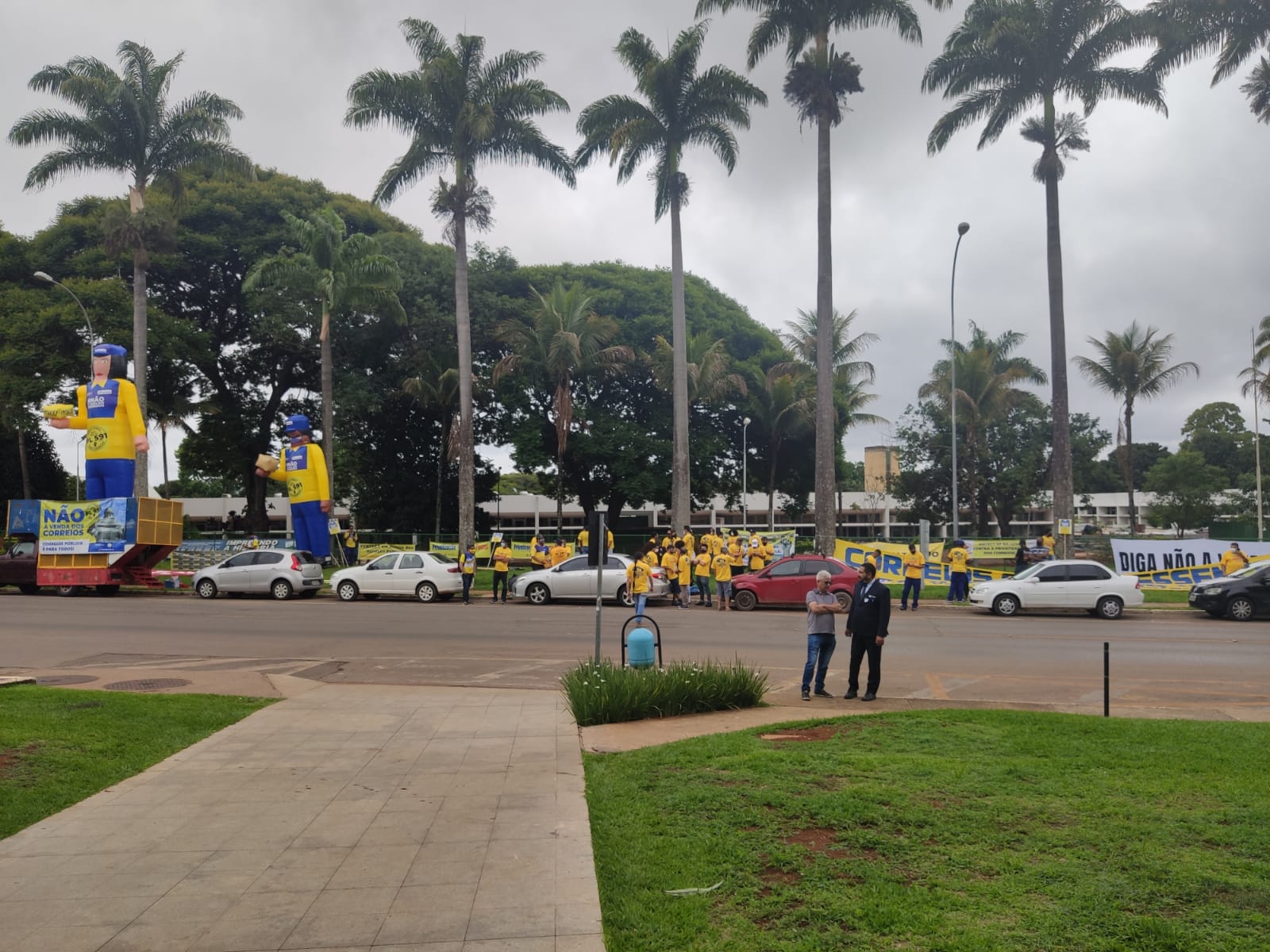 Manifestação contra a privatização – 9-11