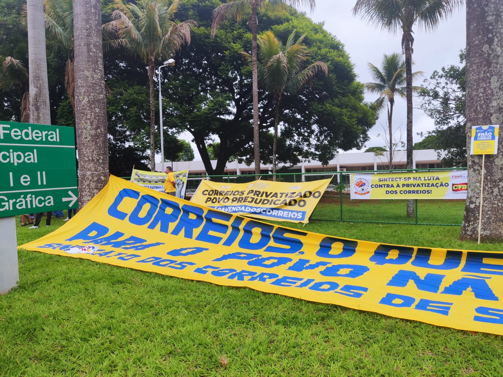 Manifestação contra a privatização – 9-11