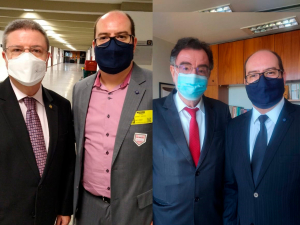 Leia mais sobre o artigo Autor de moção em Santos Dumont se reúne com congressistas