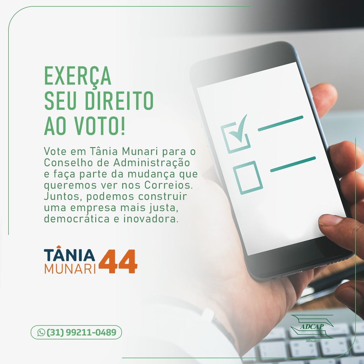 No momento, você está visualizando Eleições do CA dos Correios – exerça o seu direito ao voto!