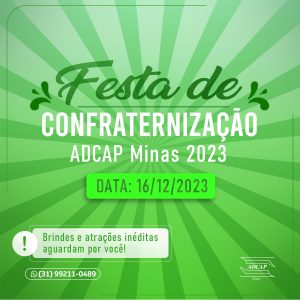 Leia mais sobre o artigo Confraternização de final de ano da ADCAP Minas