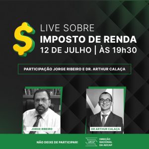 Leia mais sobre o artigo Live da ADCAP Nacional sobre imposto de renda