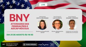 Leia mais sobre o artigo Live BNY – Atividade das federações e ADCAP nos EUA – é hoje!