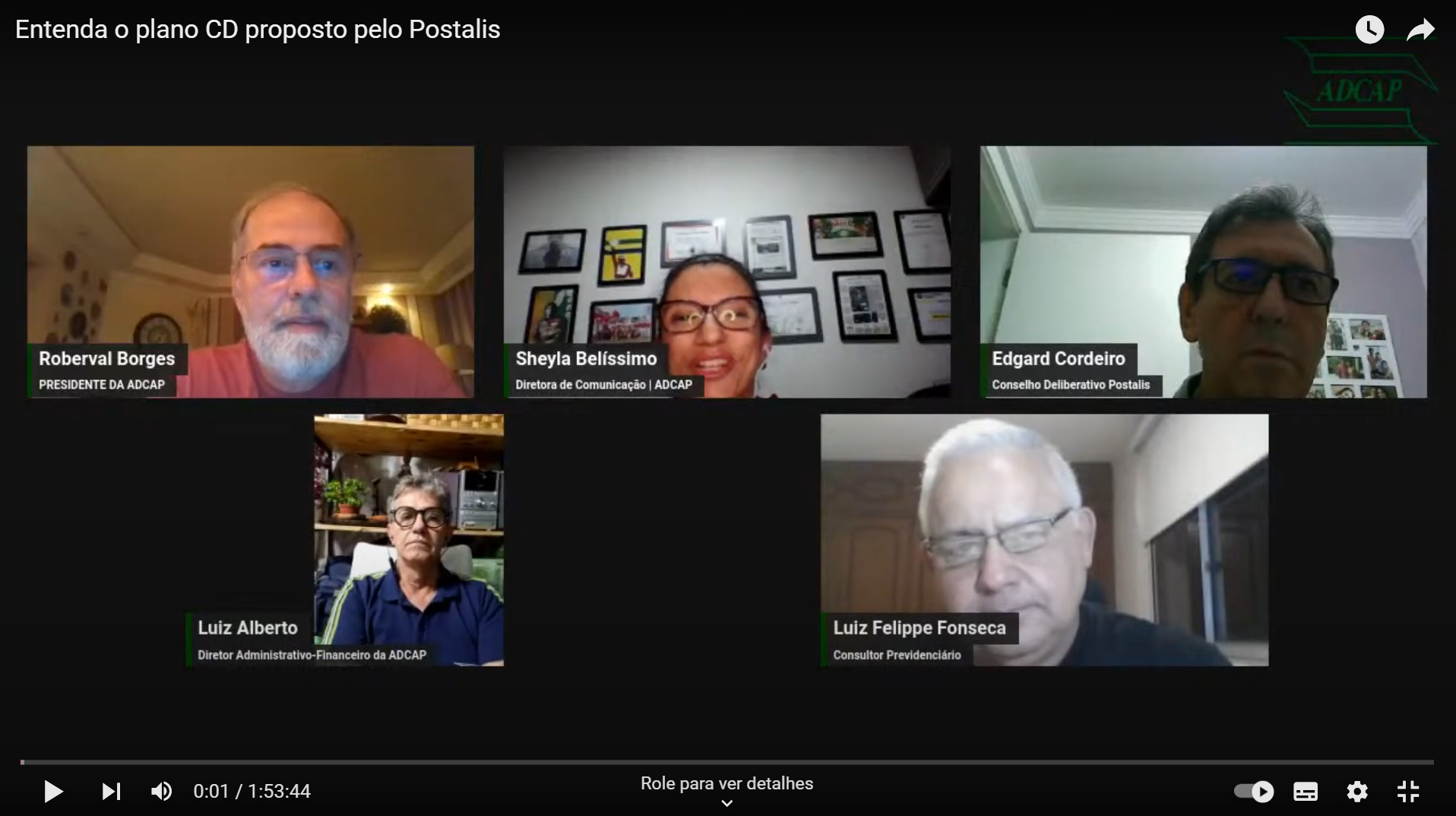 No momento, você está visualizando Live sobre – Entenda o Plano CD proposto pelo Postalis – como foi