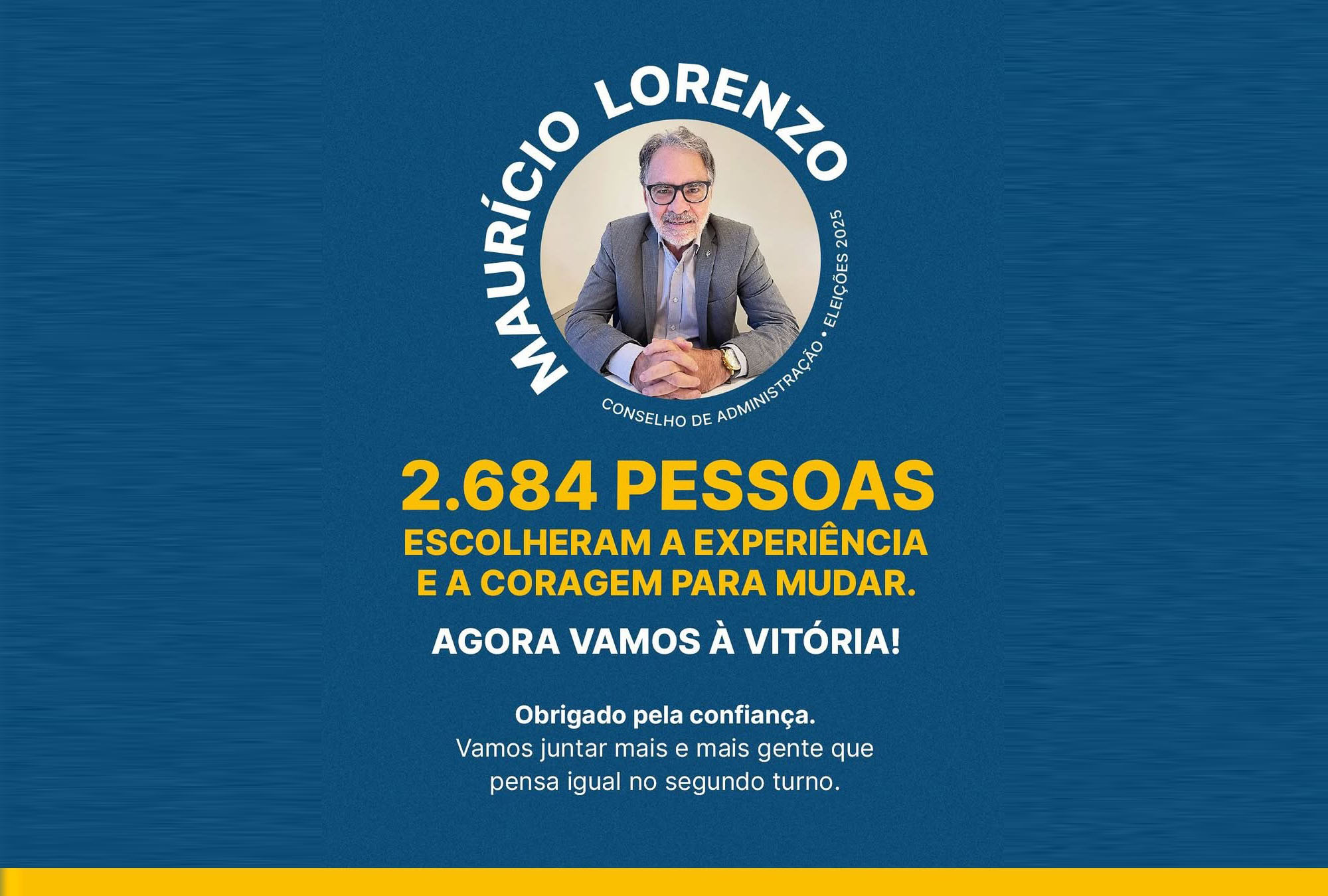 Leia mais sobre o artigo Eleições do CA – resultado do primeiro turno