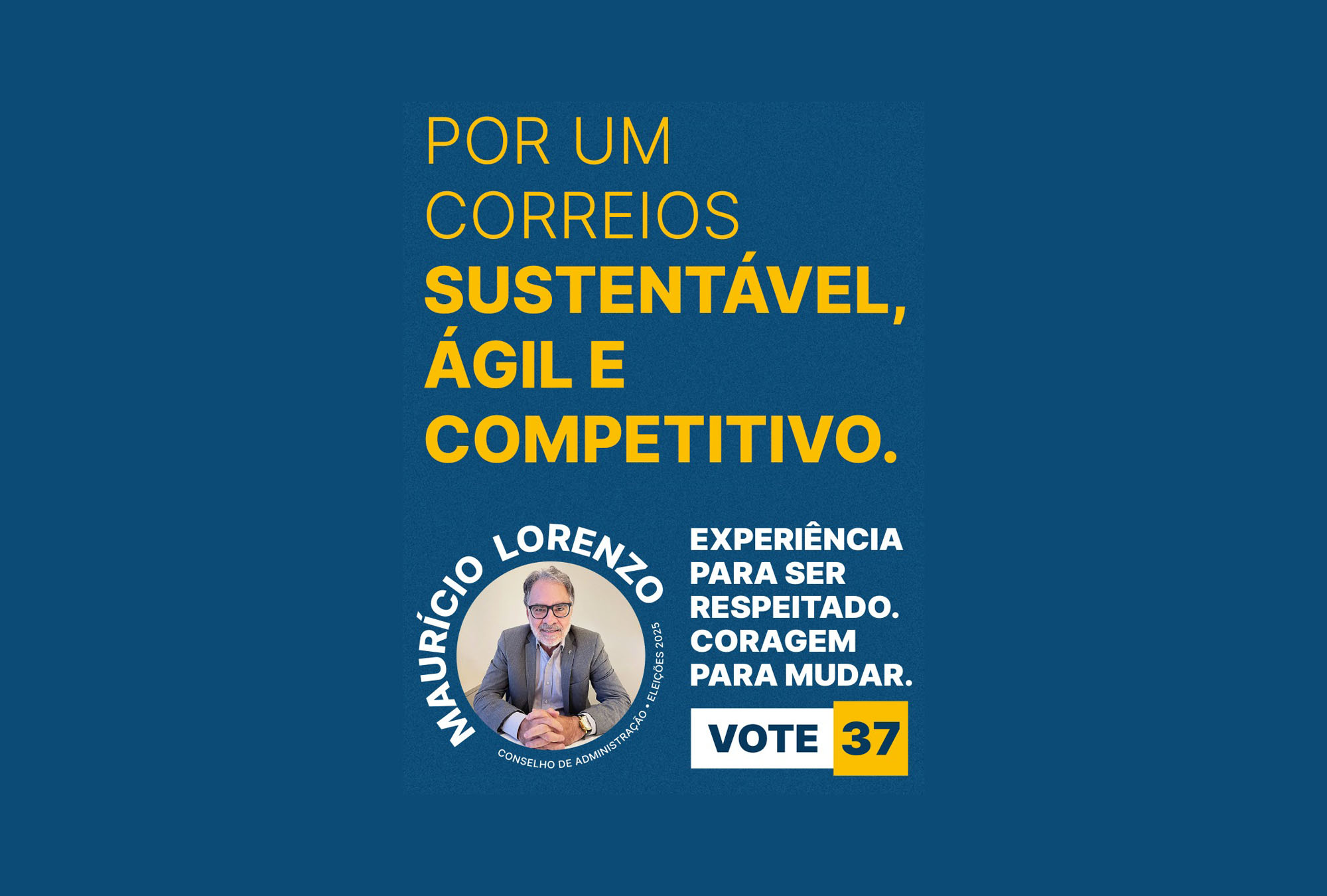 No momento, você está visualizando Para o Conselho de Administração dos Correios, vote 37
