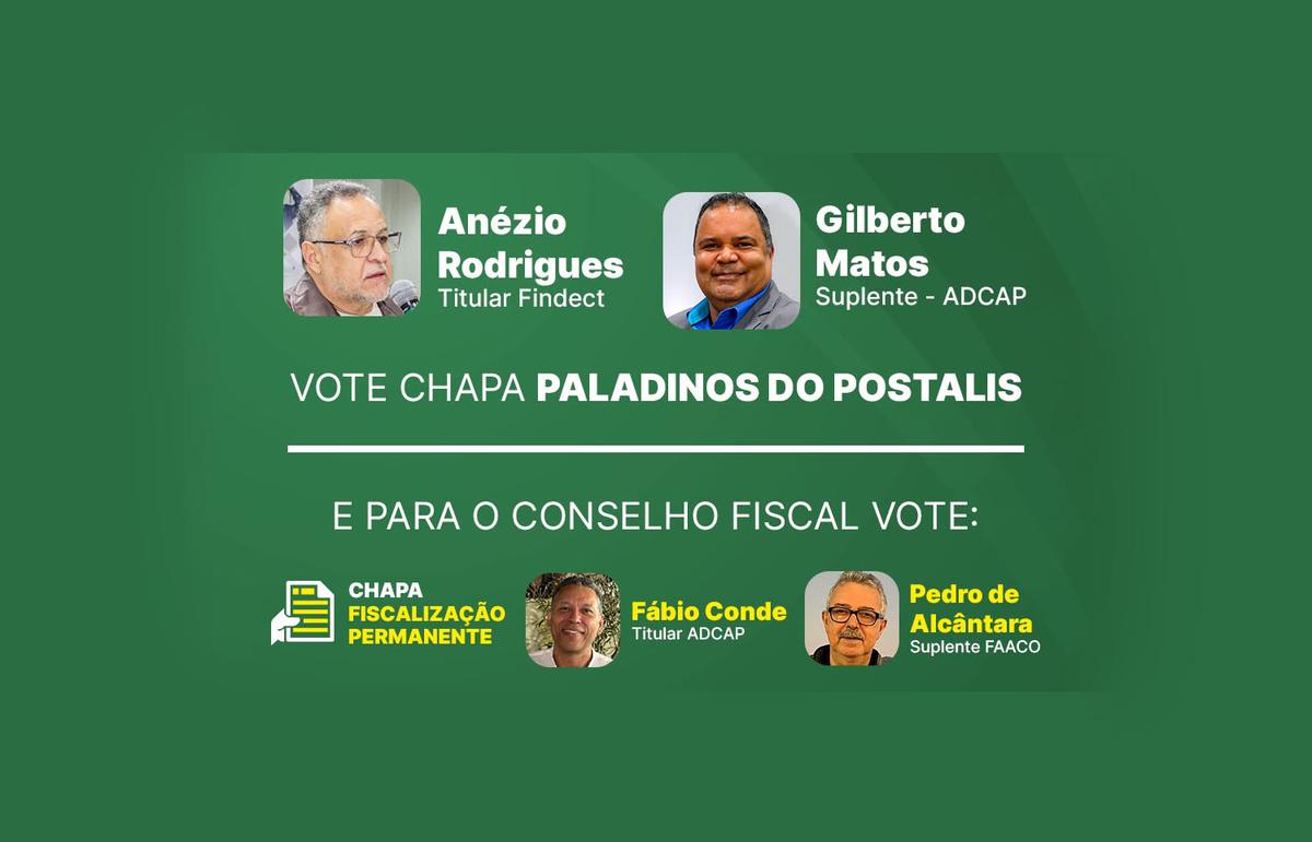 No momento, você está visualizando Eleições do Postalis – conheça os candidatos aos cargos nos Conselhos Deliberativo e Fiscal